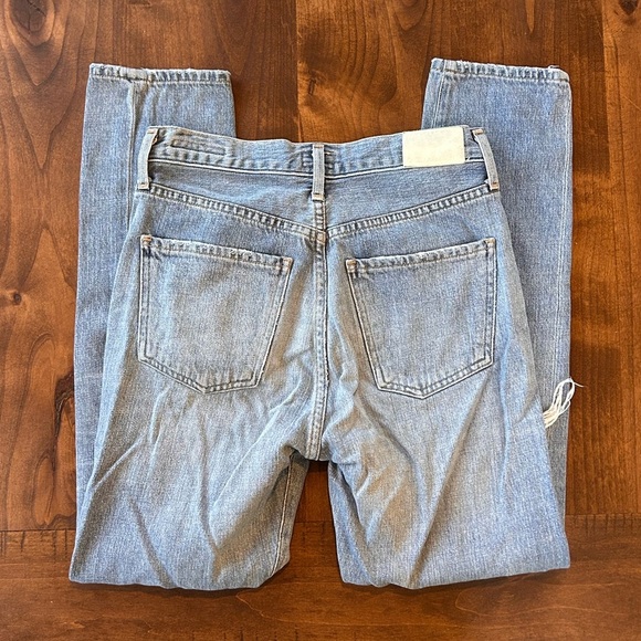 Citizens of Humanity Liya Premium Vintage High-Rise Classic Fit Crop Jeans | 24 - Picture 5 of 7